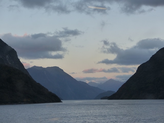 A calm evening in Doubtful Sound, Nov 2015